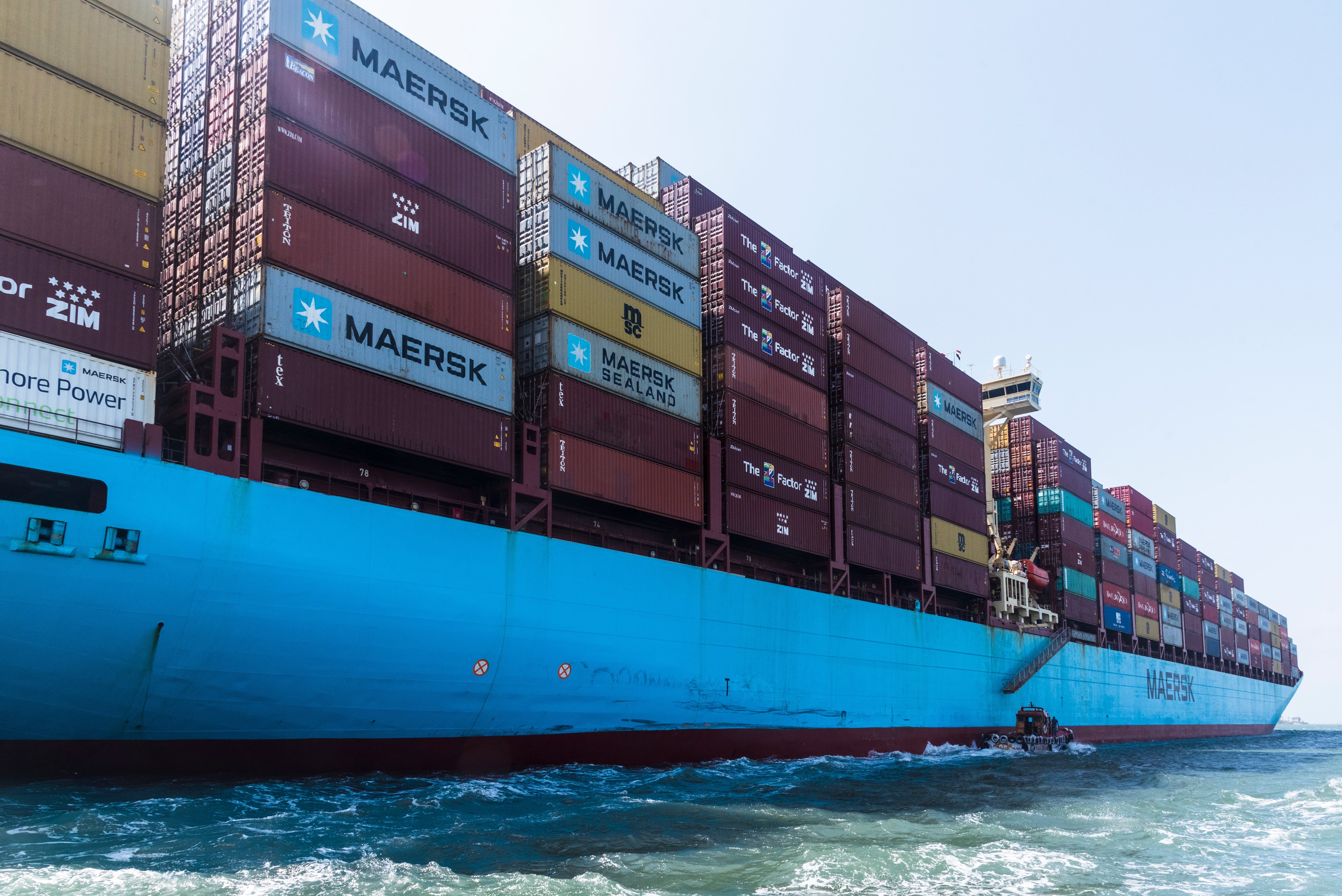 Red Sea Ship Maersk