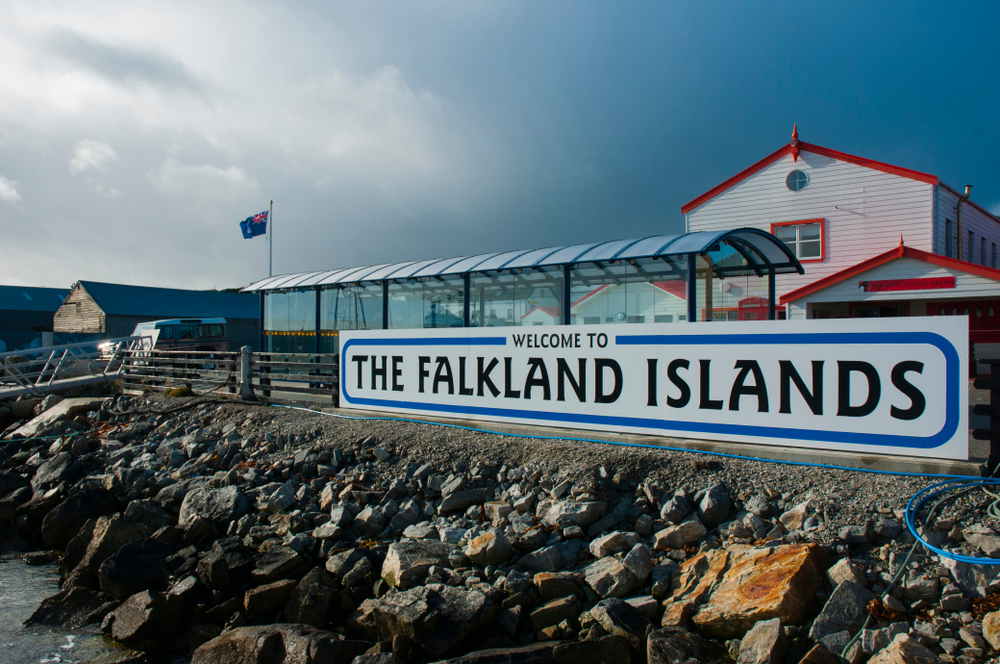 Falkland,Islands.,Stanley.,Tiny,Port,In,The,Town,Of,Stanley.