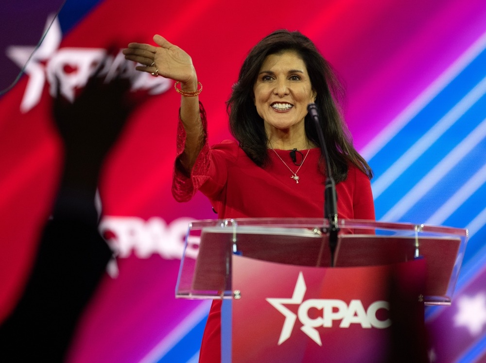 National,Harbor,,Md,Us, ,Mar,3,,2023:,Nikki,Haley