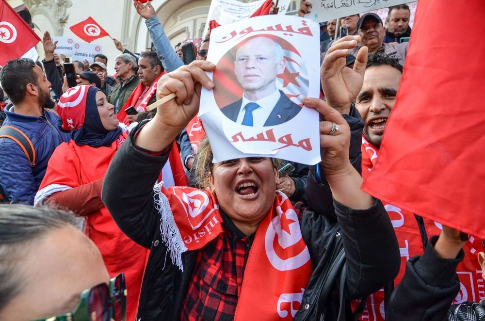 Tunis,,Tunisia,-,20,March,2023:,Tunisians,Celebrates,On,The