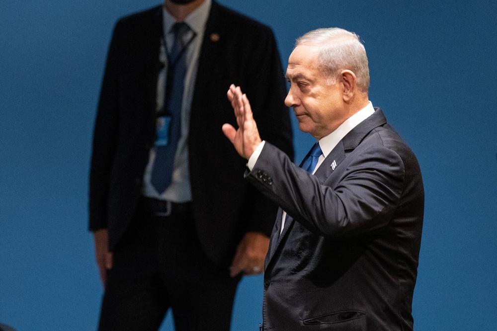 Prime,Minister,Of,Israel,Benjamin,Netanyahu,Leaves,After,He,Spoke