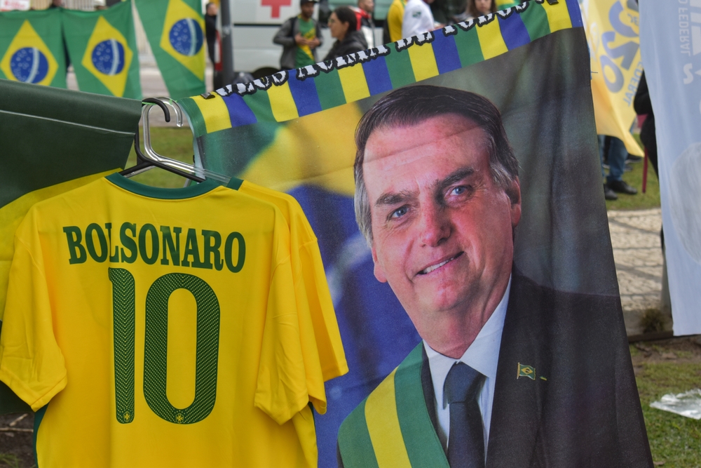 Curitiba,,Paraná,,Brazil,,Bolsonaro,Gadgets,In,Independence,Day,In,Curitiba,