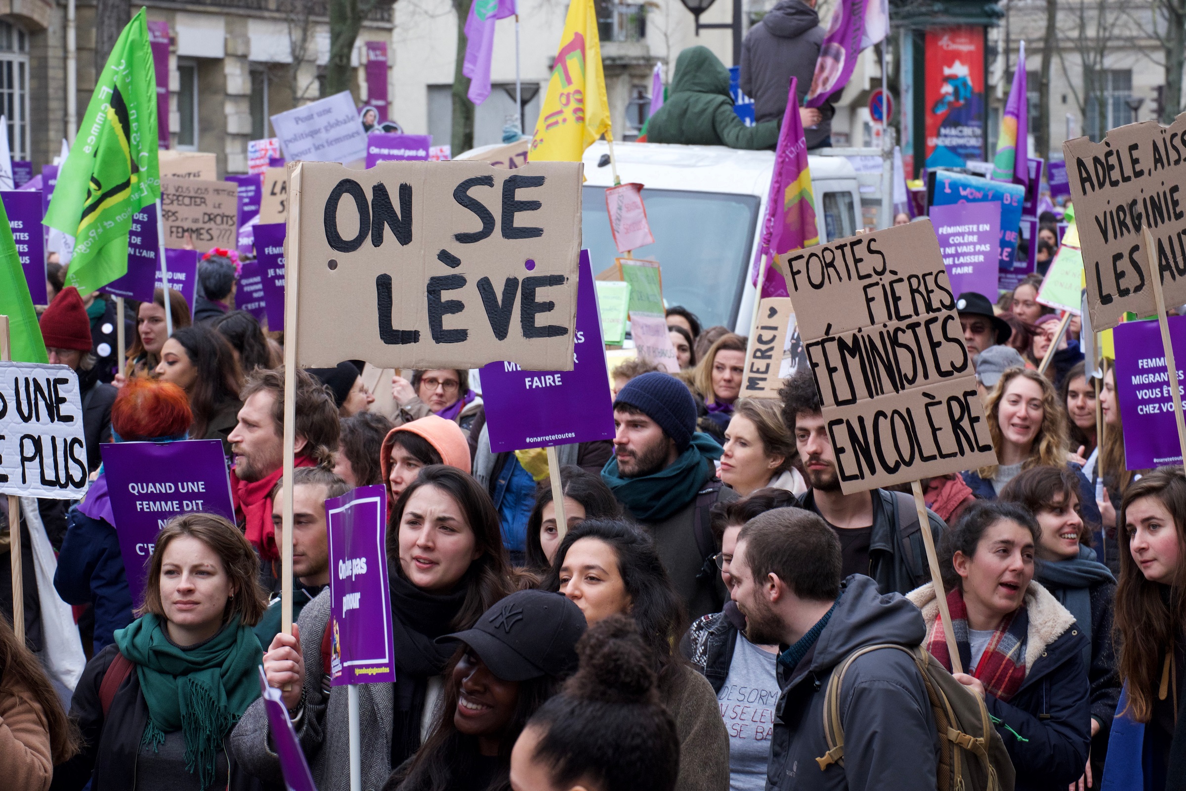 Paris,,France, ,March,8,,2020,:,Demonstration,For,International