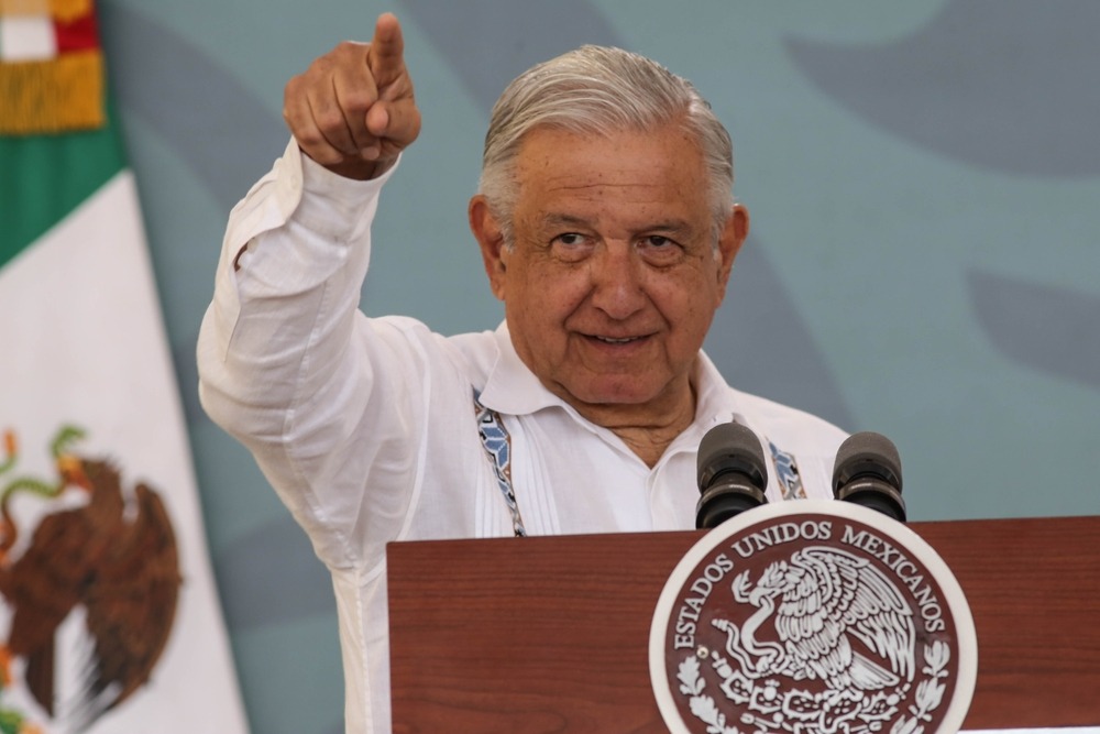 Colima,,Colima,,Mexico,,February,25,2022.,The,President,Of,Mexico,