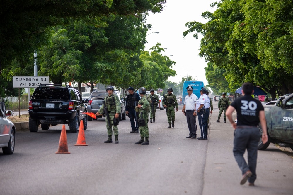 Culiacan,,Sinaloa,,Mexico, 18,De,Octubre,2019, ,Military,Personnel