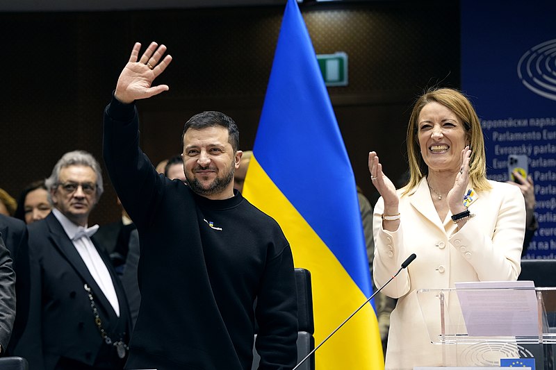 President Zelenskyy Says Russia Is A Grave Threat To The European Way Of Life (52678467706)