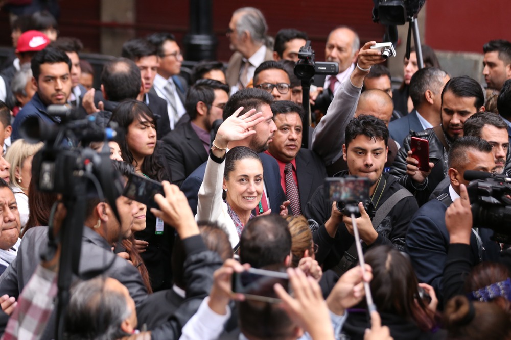 Mexico,City,,Mexico,December,5th,2018.,Claudia,Sheinbaum,Pardo,,Mexico