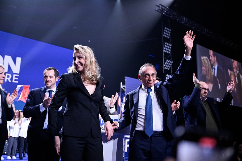 Marion,Marechal,Le,Pen,And,Eric,Zemmour,At,The,European