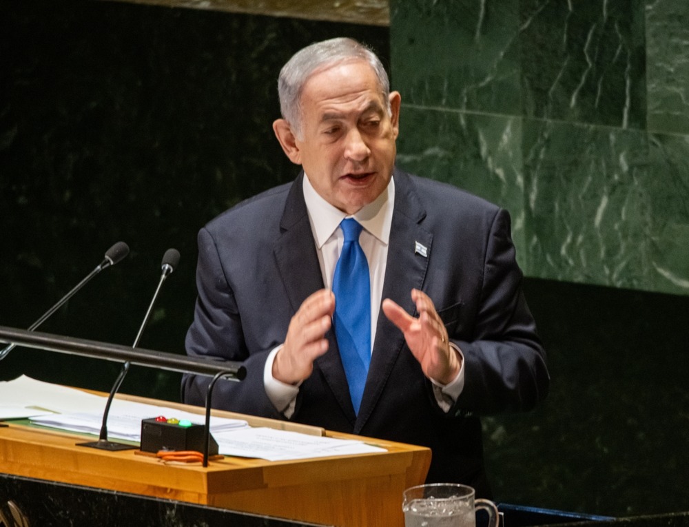 New,York,,Usa, ,September,22,,2023:,Israeli,Prime,Minister