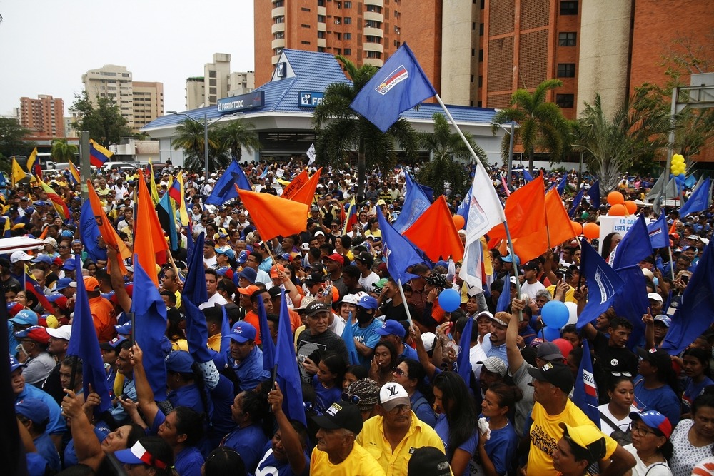 Venezuela Maracaibo 05 02 2024.,The,Leader,Of,Democracy,In,Venezuela,,María,Corina,Machado