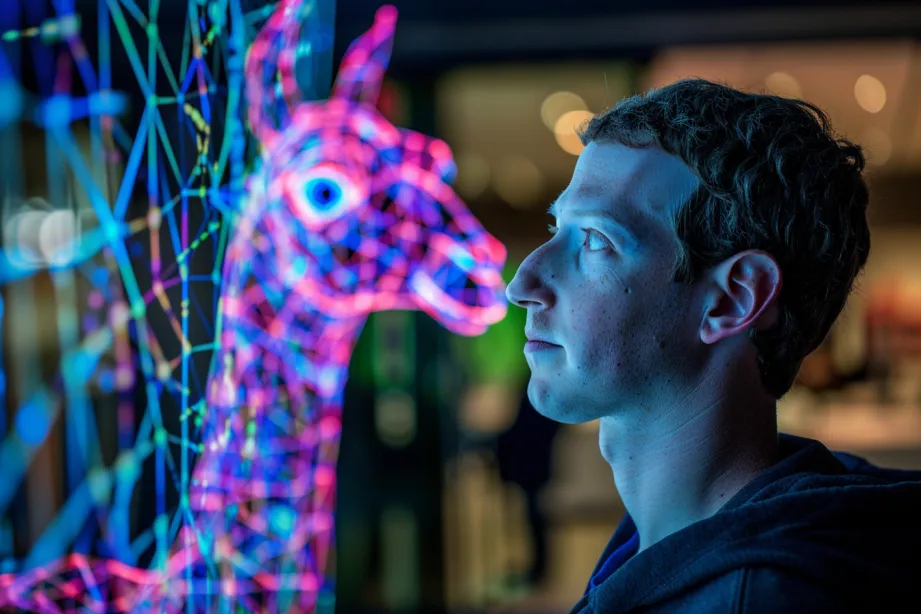 Zuckerberg A Llama