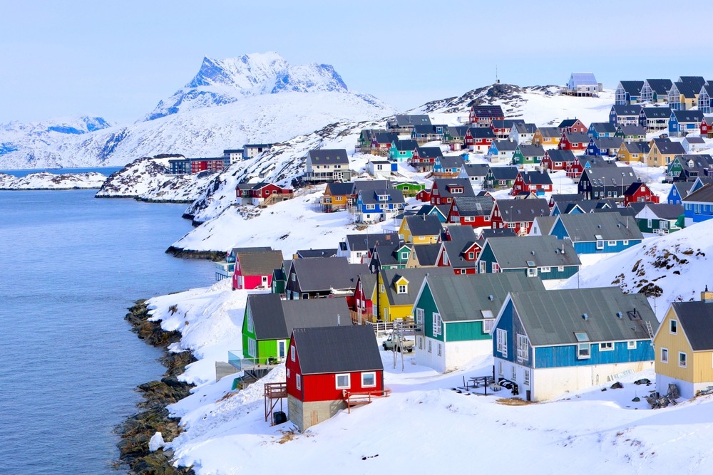 Nuuk,City, ,The,Capital,Of,Greenland.