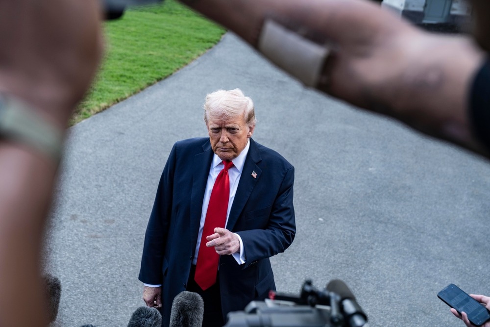 President,Donald,J,Trump,Departs,The,White,House,For,The