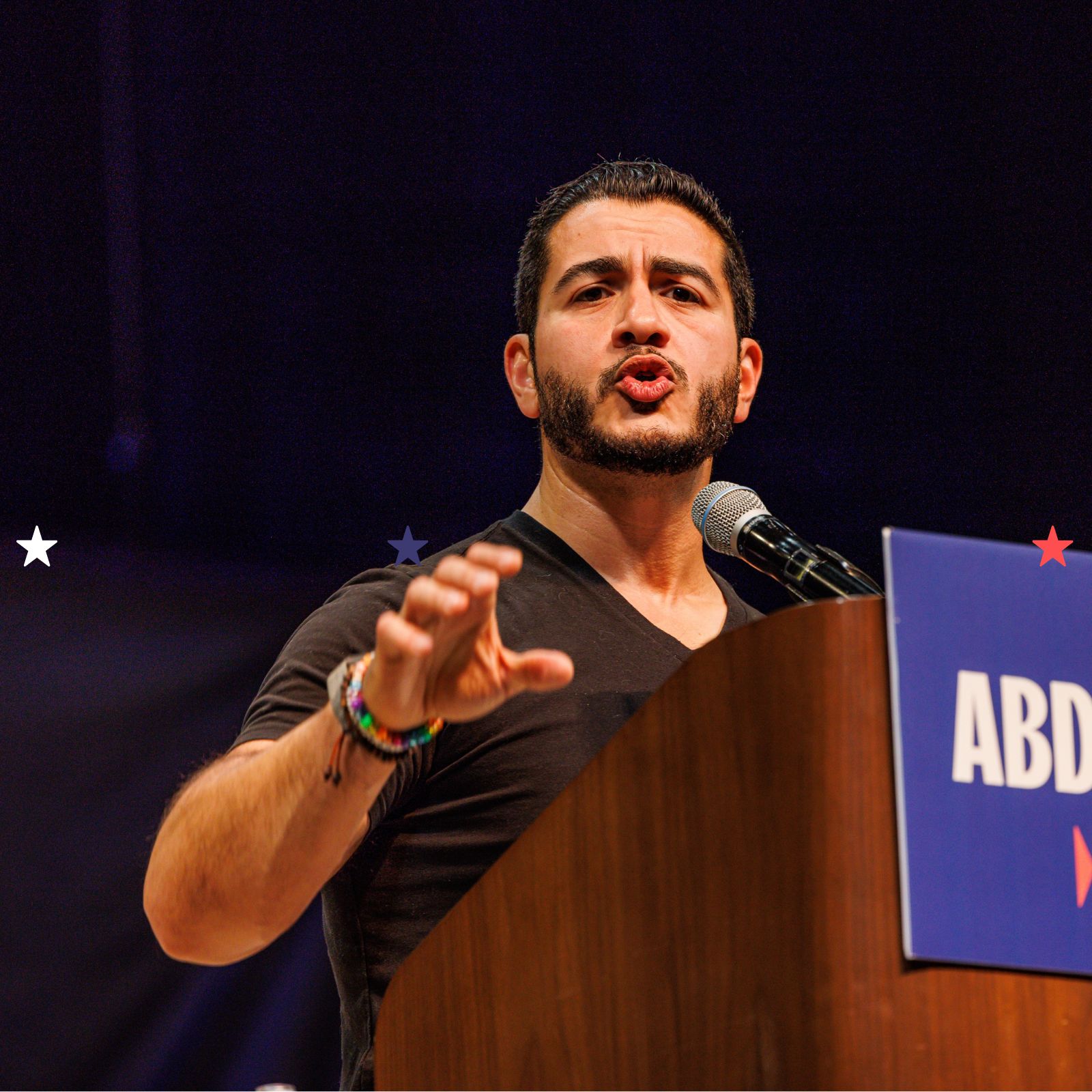 Michiganský kandidát demokratů Abdul El Sayed