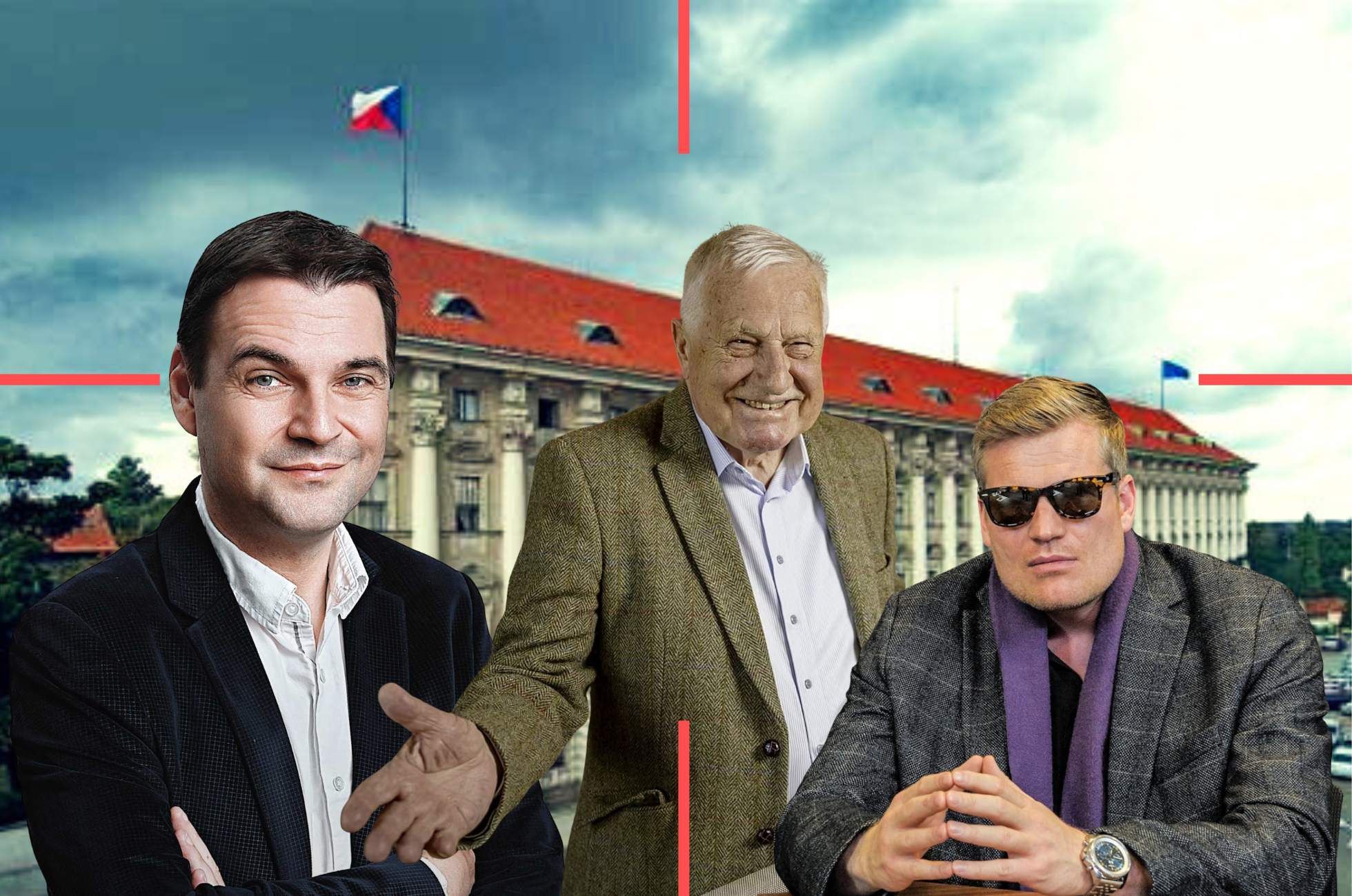 Macinka, Turek a Klaus. V Černínu začíná nová doba | Koláž: Voxpot