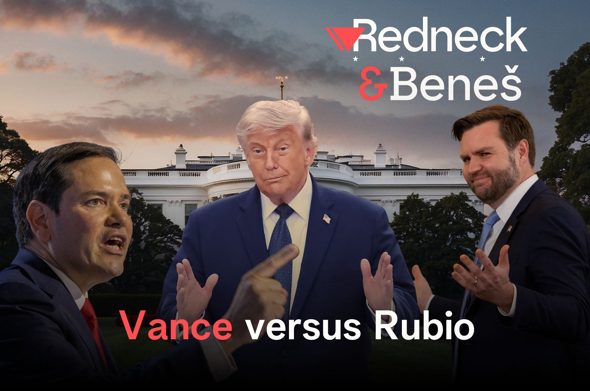 Marco Rubio, Donald Trump, J. D. Vance