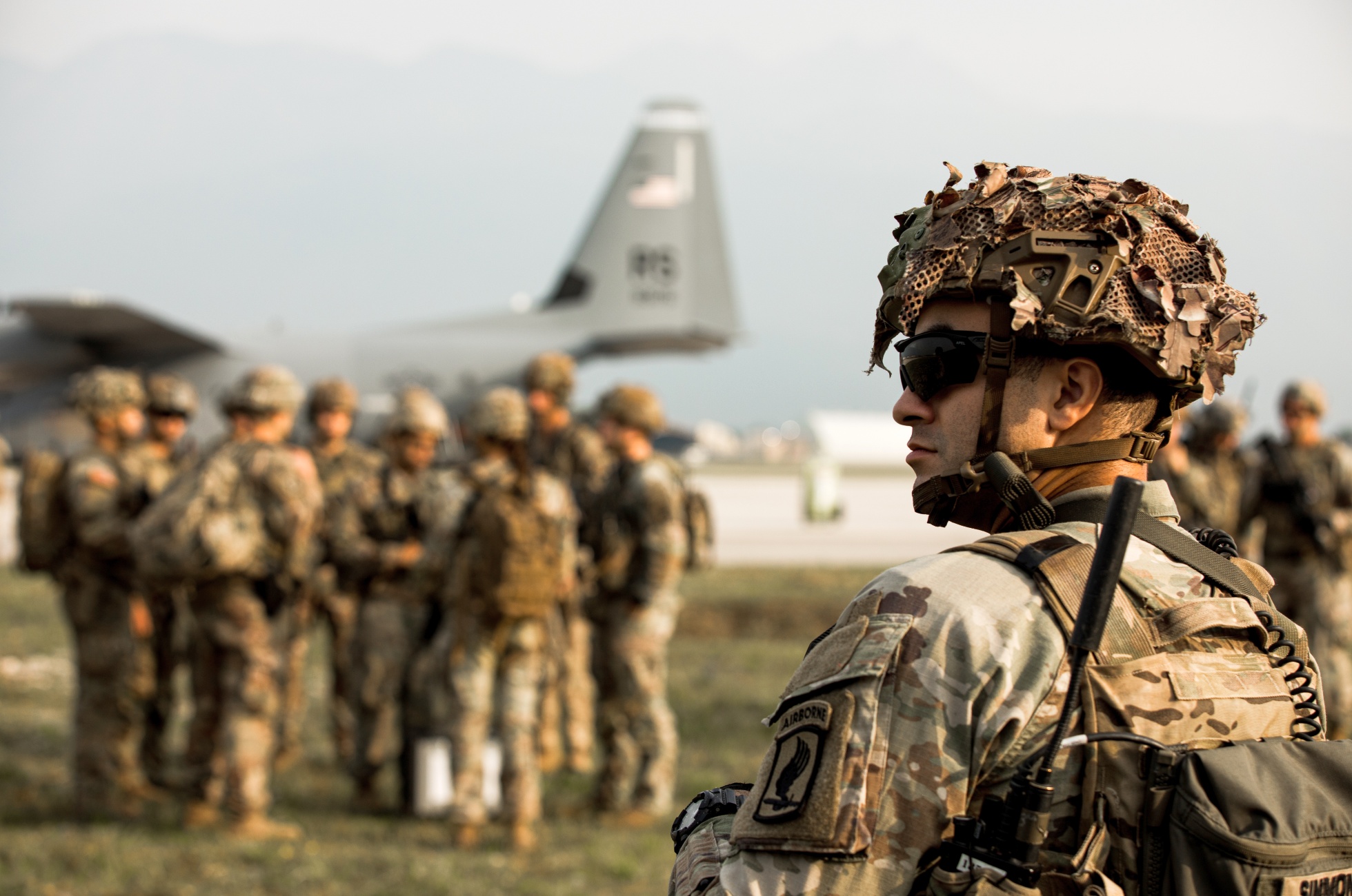 Američtí vojáci na italské základně Aviano