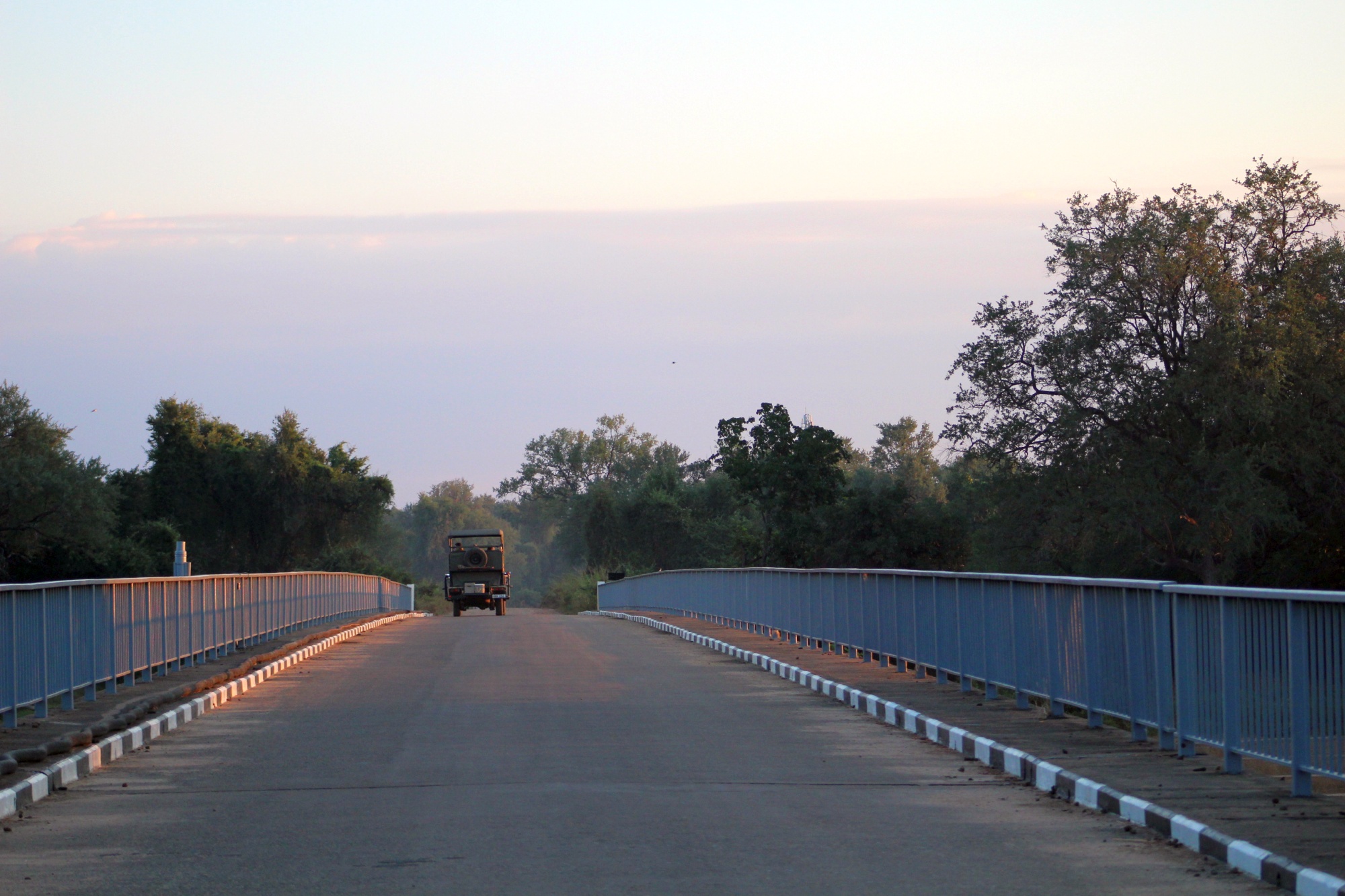 Most přes řeku Luangwa