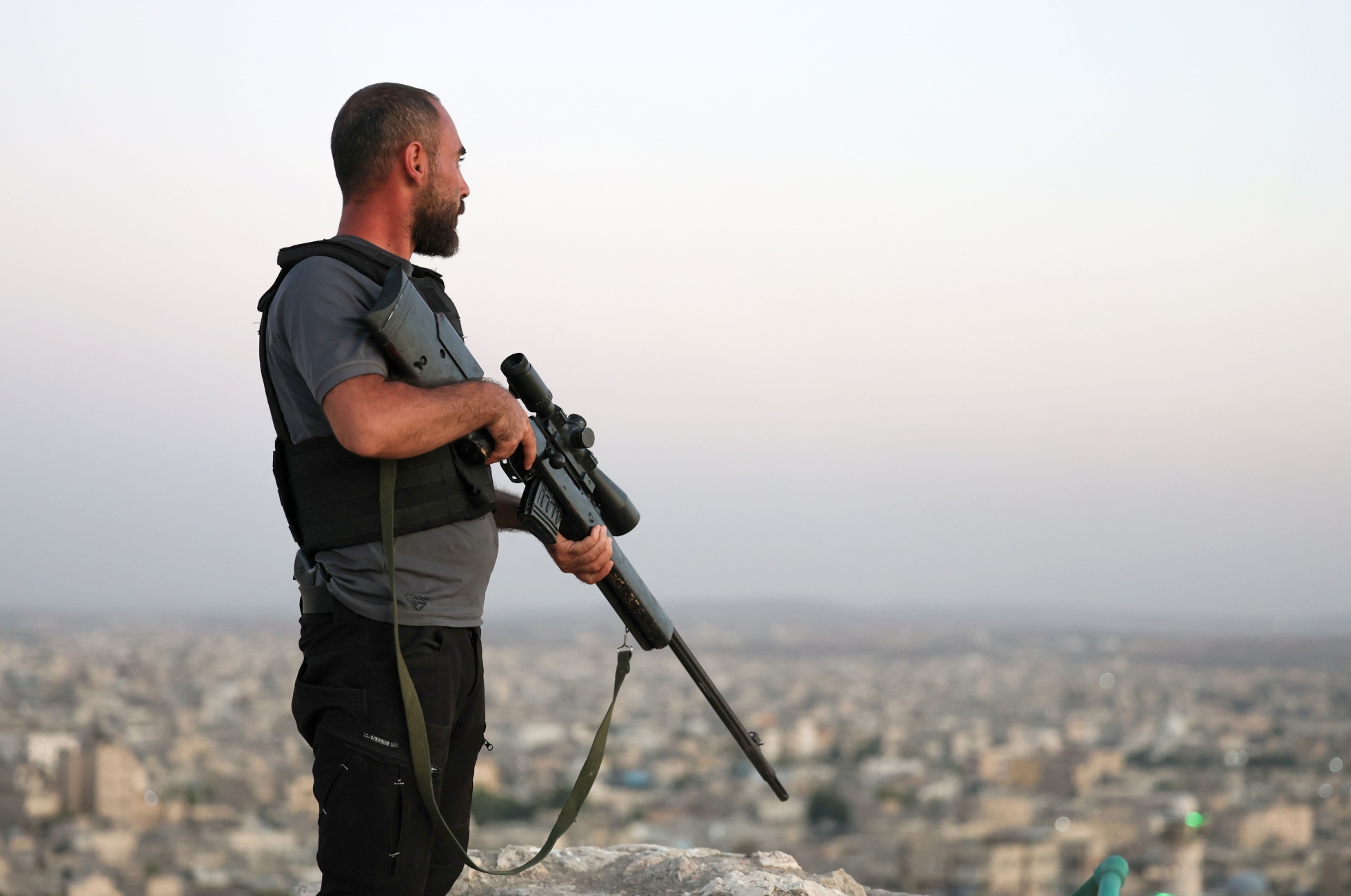 Příslušník syrských bezpečnostních složek