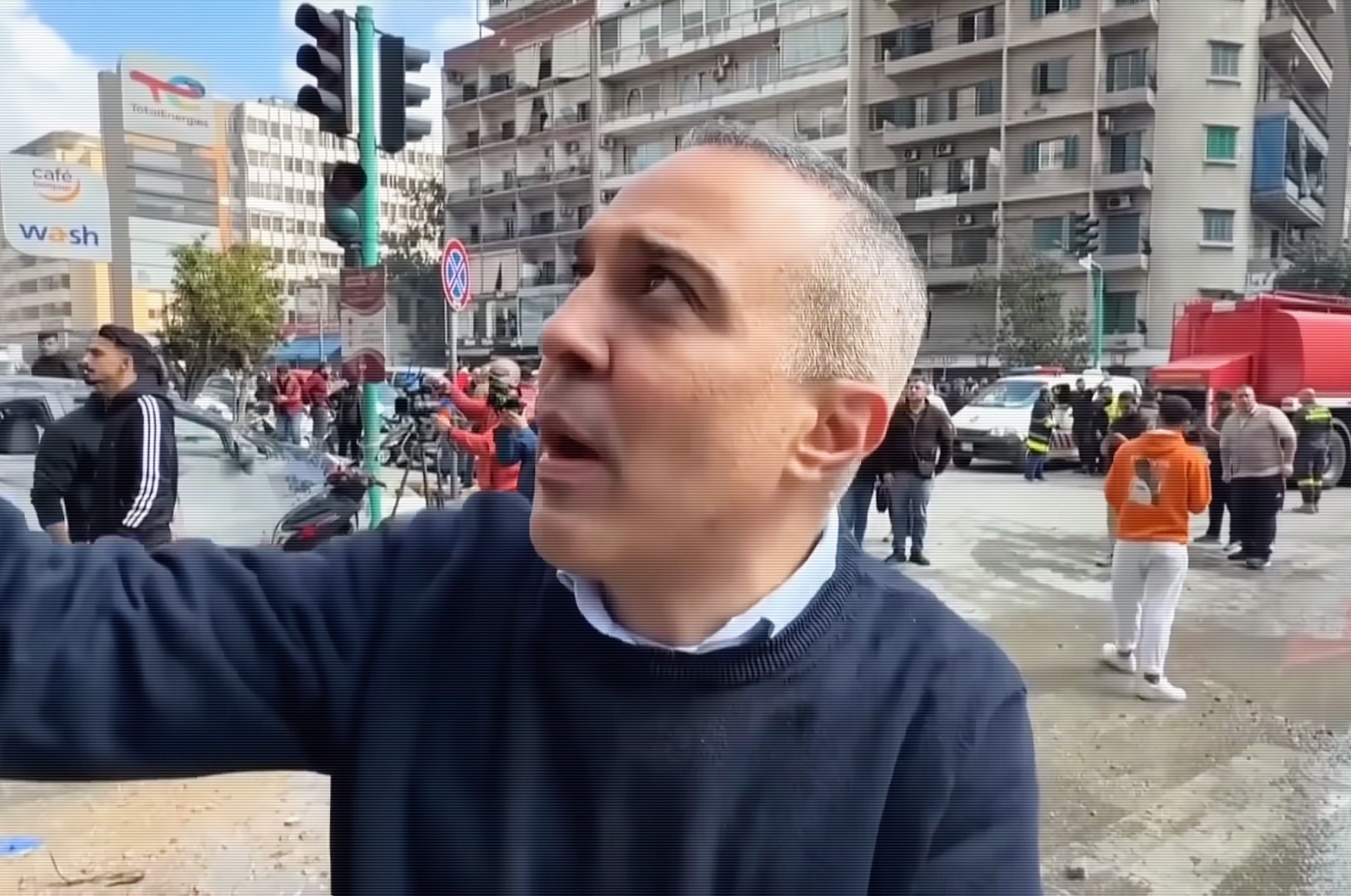 Lidé v Bejrútu po izraelském bombardování