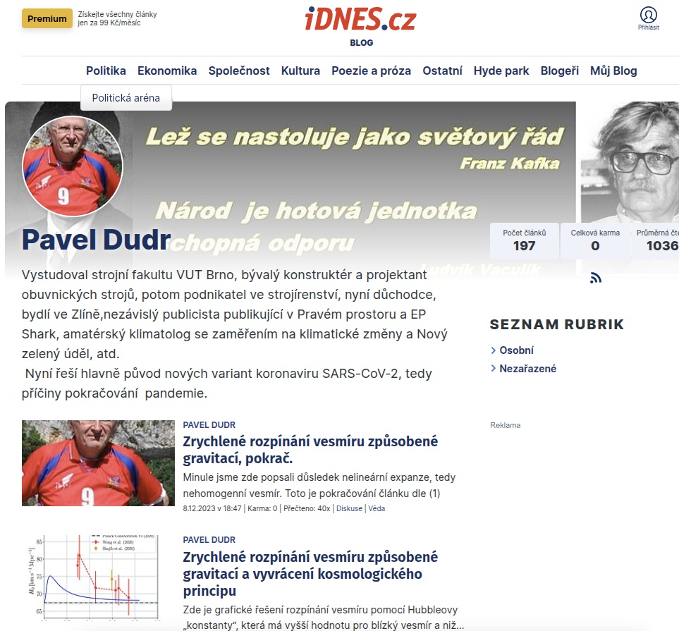 Blog Pavla Dudra