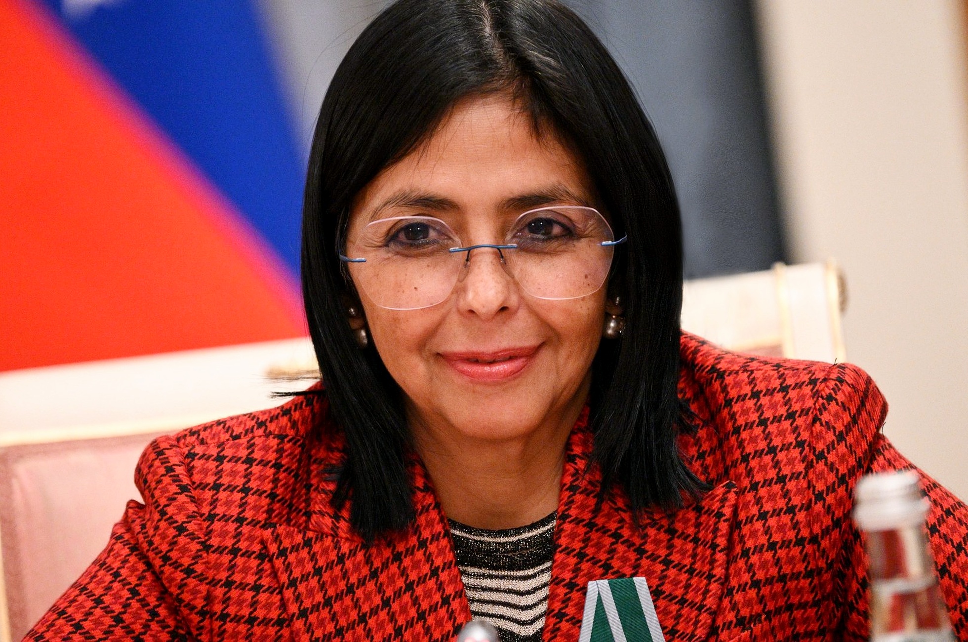 Prozatímní venezuelská prezidentka Delcy Rodríguez