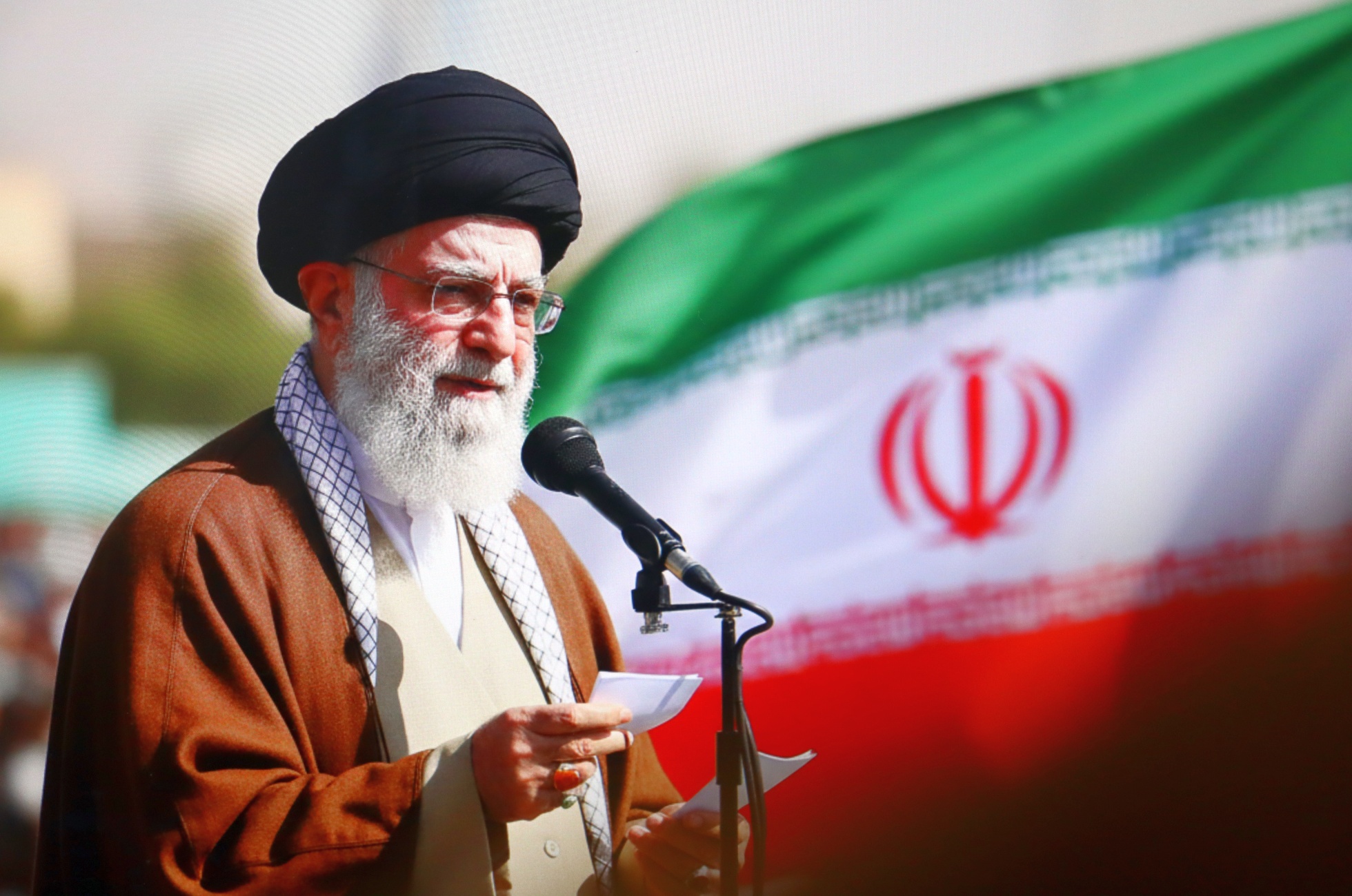 Íránský vůdce Alí Chámeneí