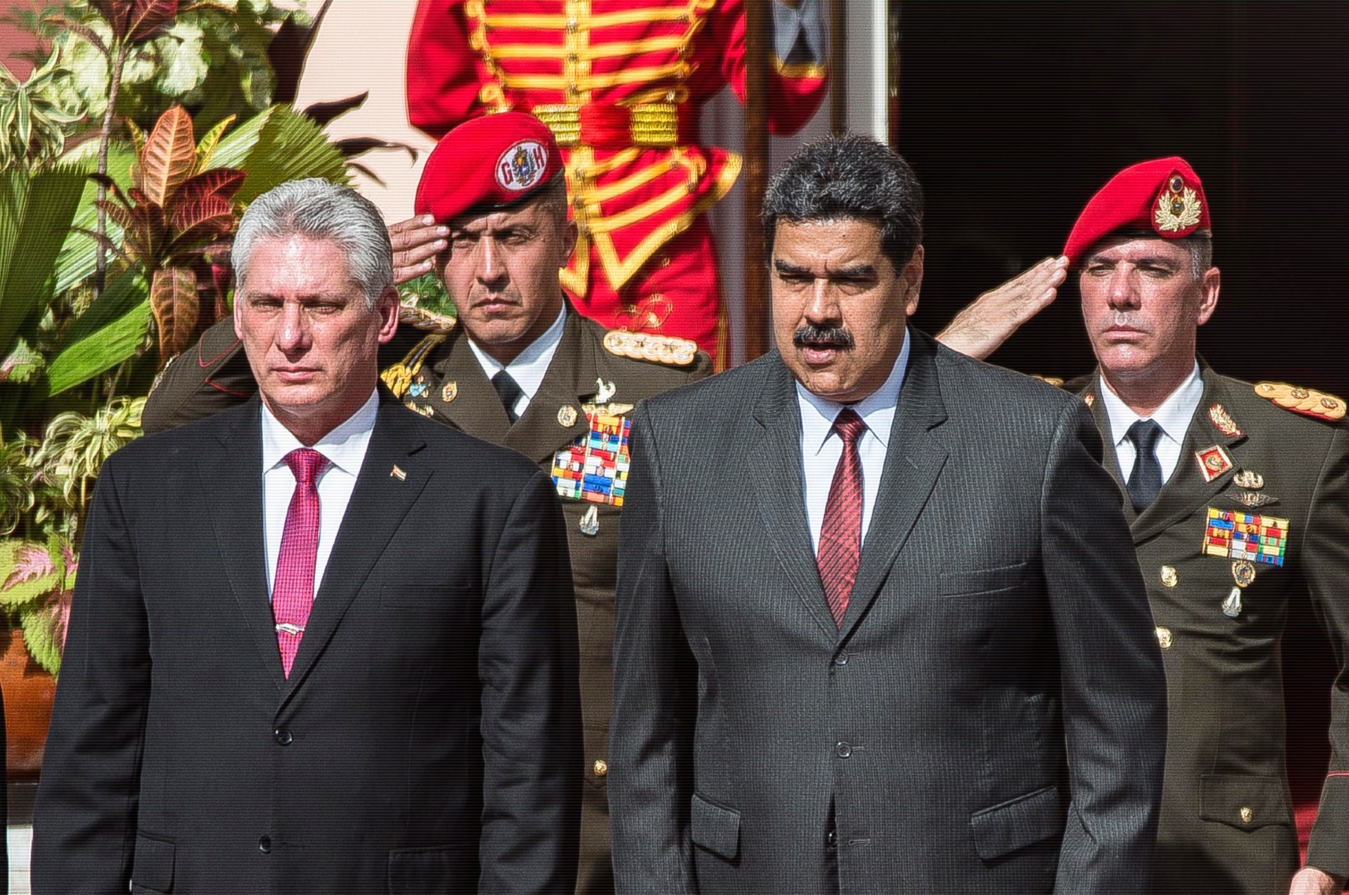 Miguel Díaz-Canel a Nicolás Maduro