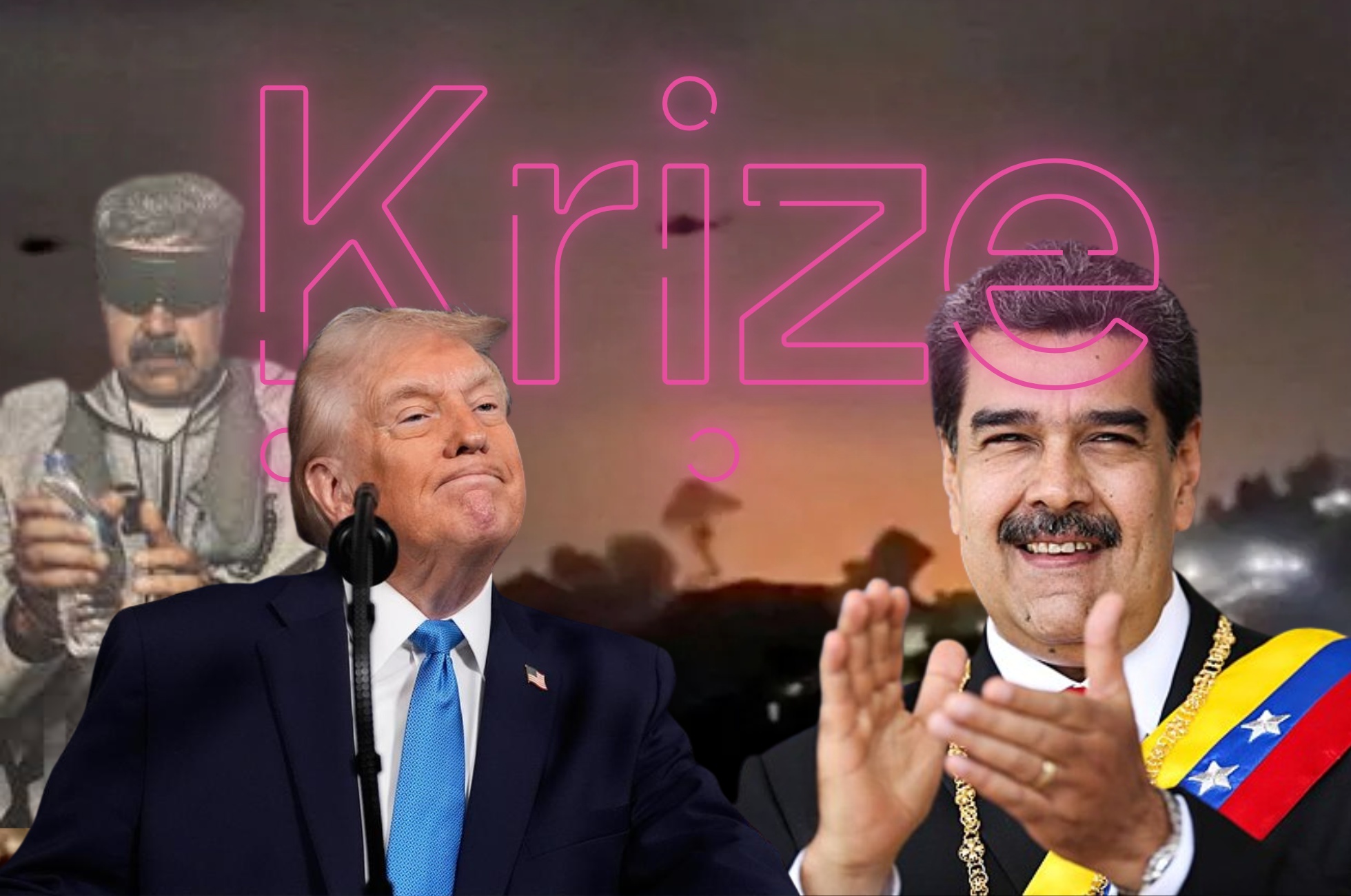 Donald Trump a Nicolás Maduro