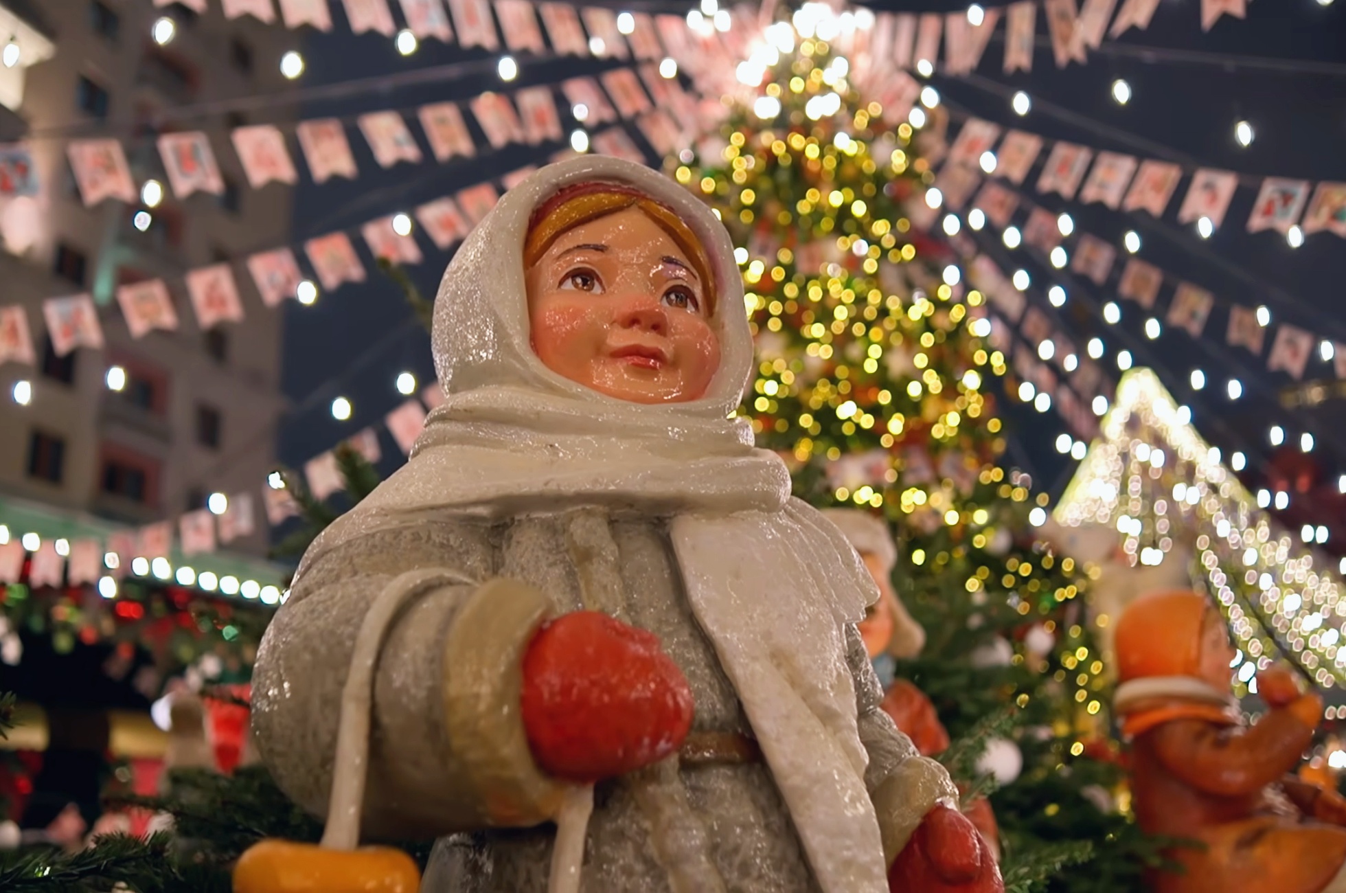 Vánoční výzdoba v Moskvě