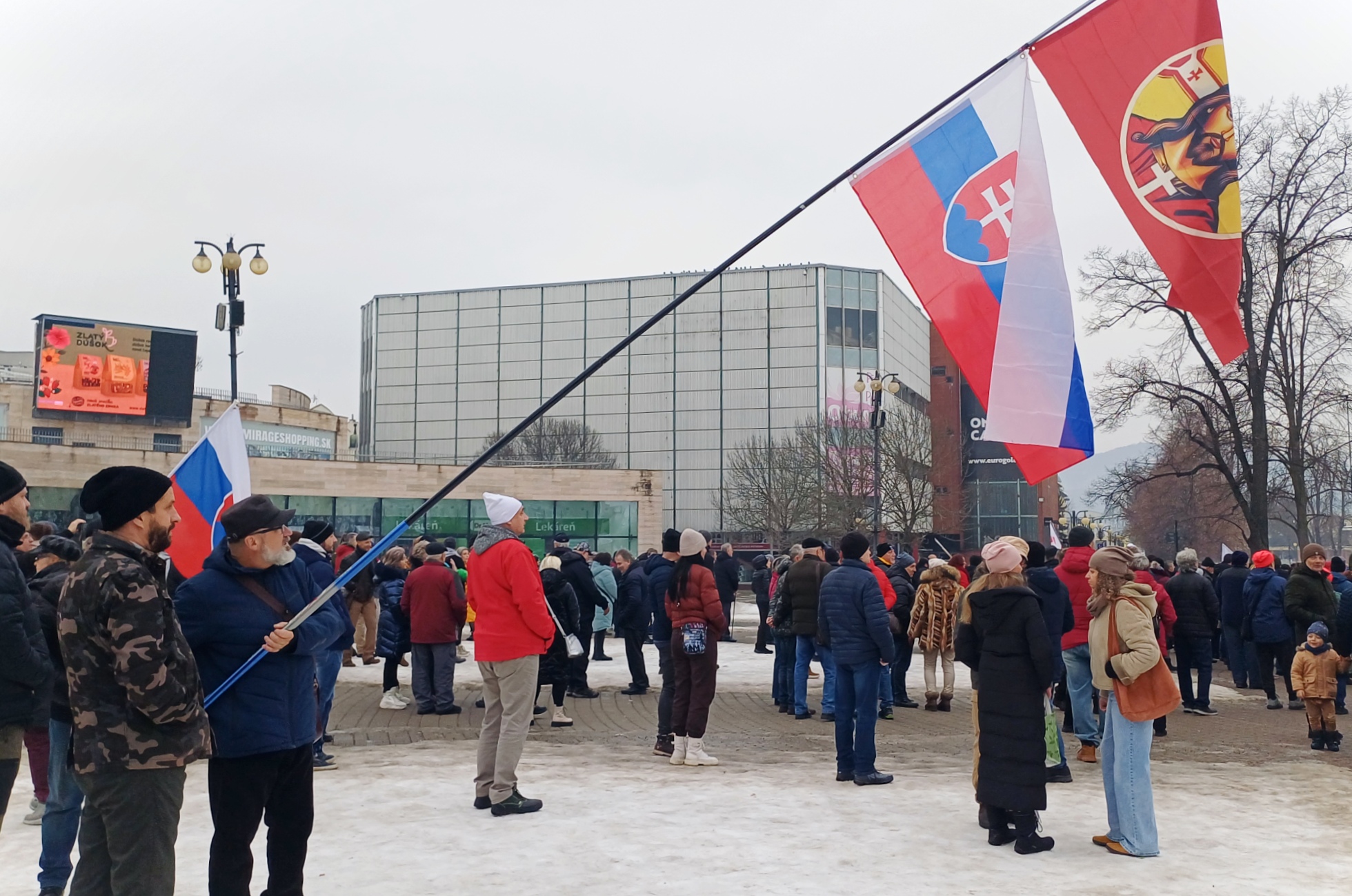 Protest proti „progresivismu“ v Žilině