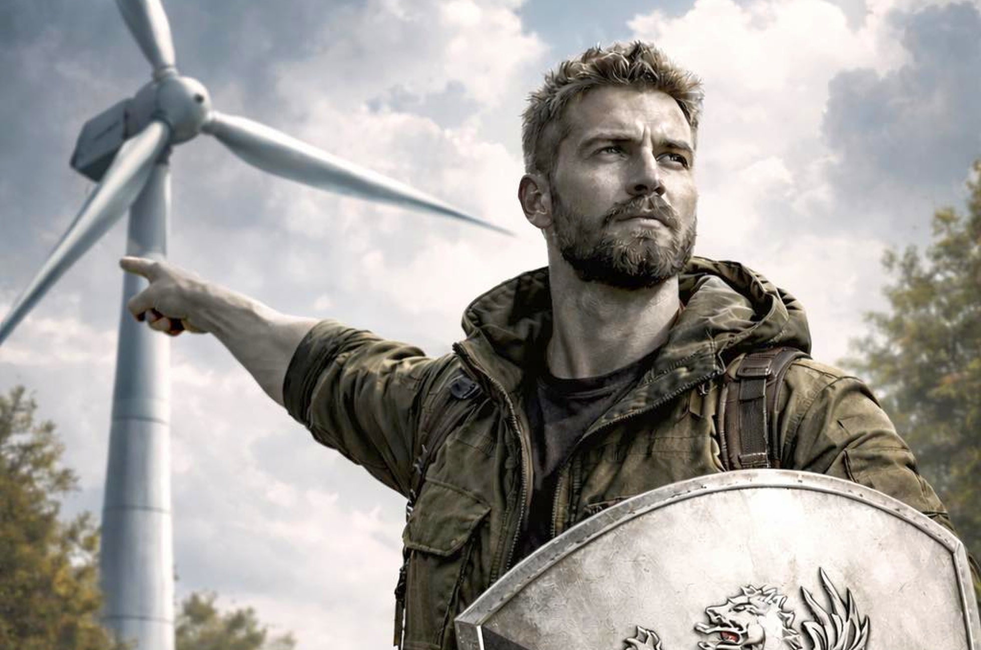 Ukázka propagandy protivětrných hnutí