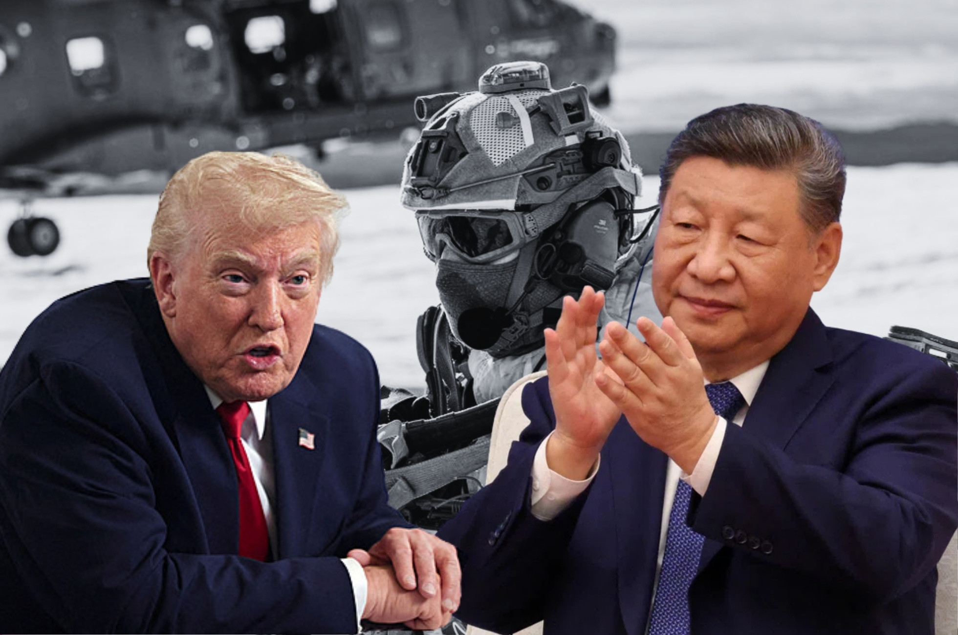 Donald Trump a Si Ťin-pching