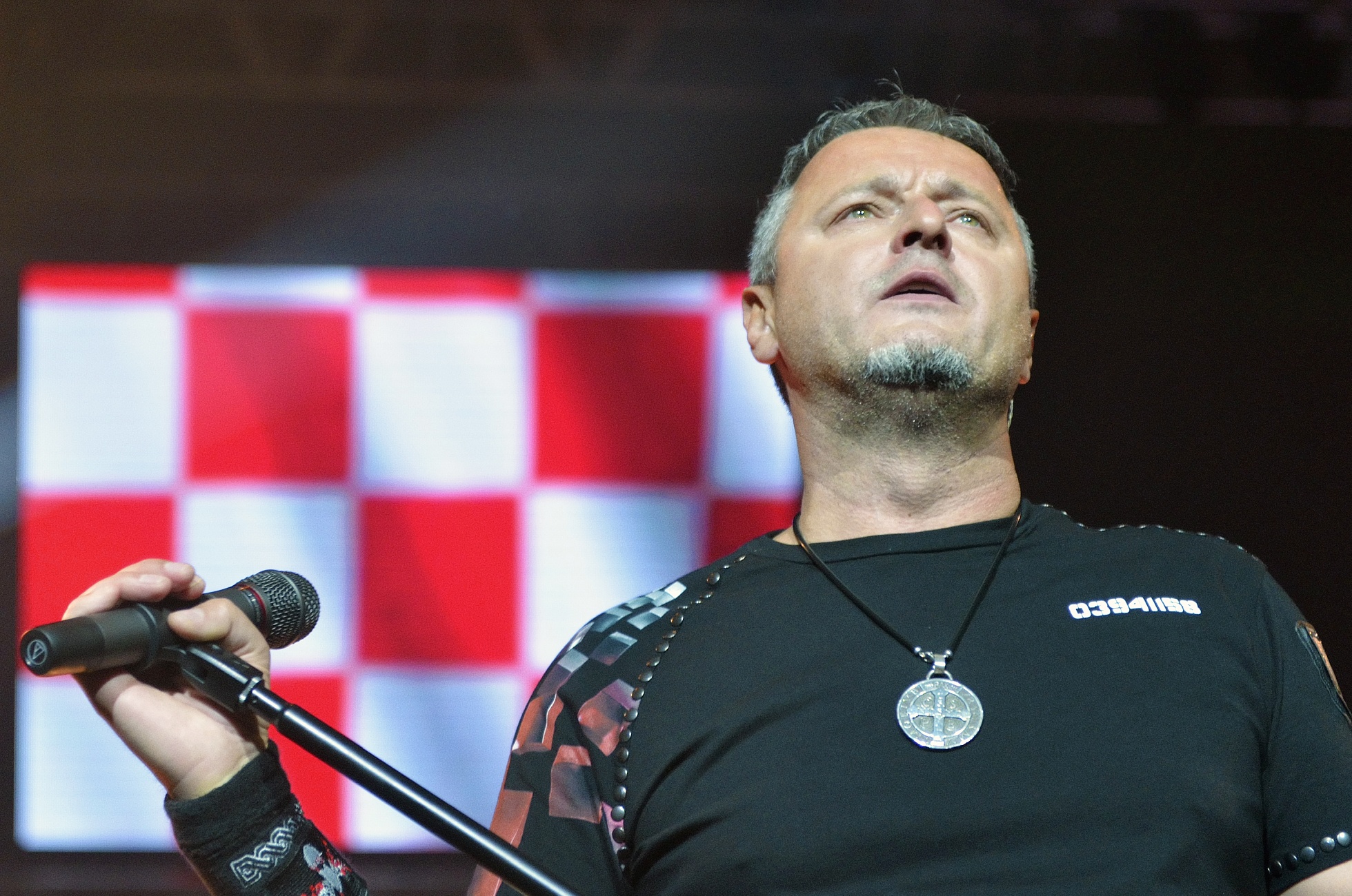 Chorvatský zpěvák Thompson